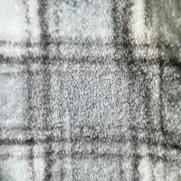 Abercrombie & Fitch Gray and White Plaid Jacket - Picture 2 of 5